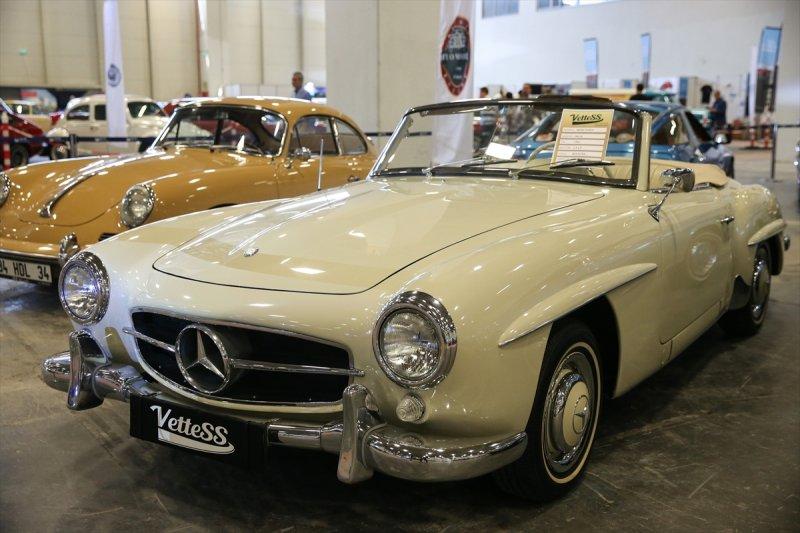  Klasik otomobilciler festivalde buluştu