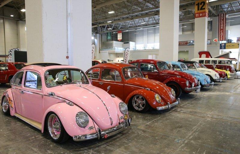  Klasik otomobilciler festivalde buluştu