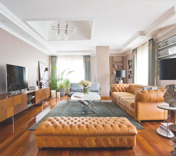 Modern ve şık salon dekorasyonları için basit örnekler 