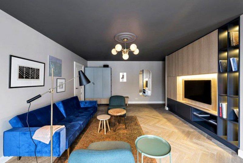 Modern ve şık salon dekorasyonları için basit örnekler 