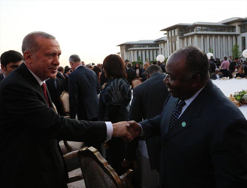  Cumhurbaşkanlığı Külliyesi'ndeki tarihi tören