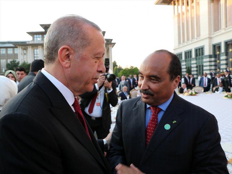  Cumhurbaşkanlığı Külliyesi'ndeki tarihi tören