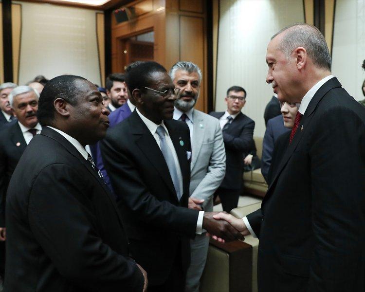  Cumhurbaşkanlığı Külliyesi'ndeki tarihi tören