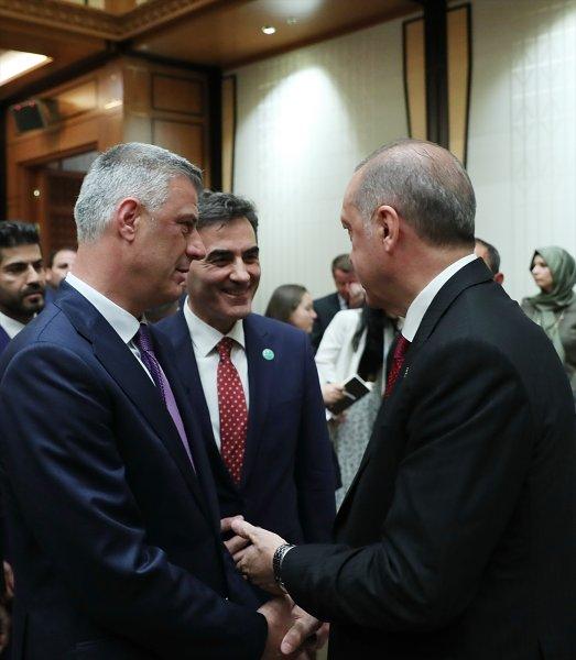  Cumhurbaşkanlığı Külliyesi'ndeki tarihi tören