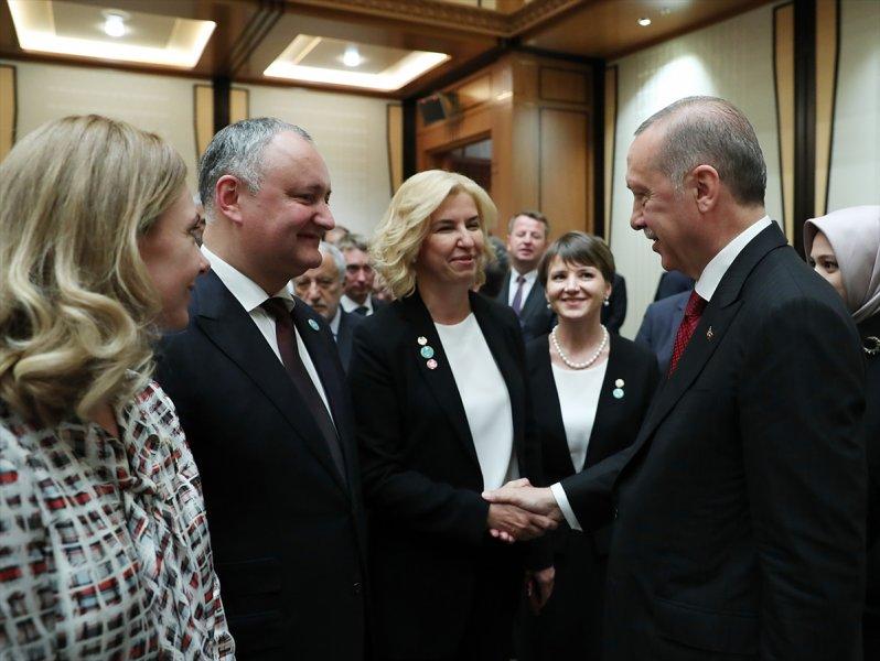  Cumhurbaşkanlığı Külliyesi'ndeki tarihi tören