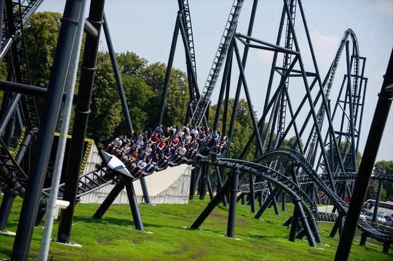 Avrupa'nın en büyük lunapark treni Polonya'da