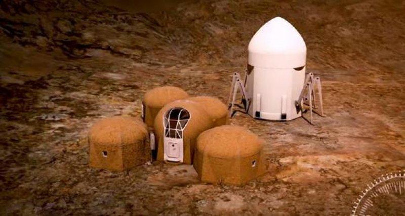 NASA Mars'a konut inşa edecek
