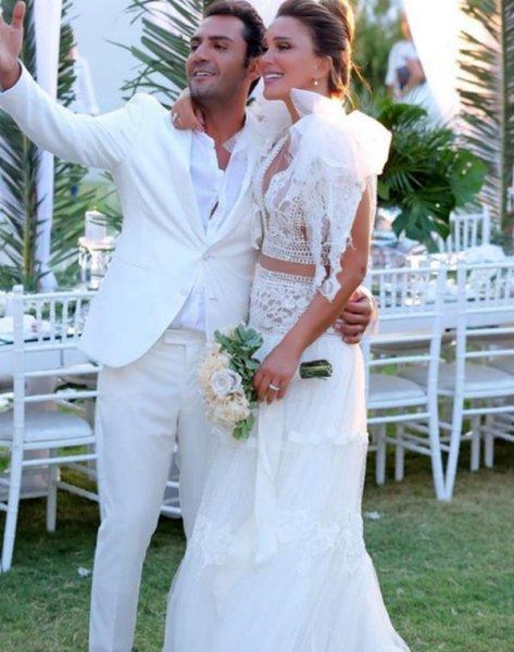 Seren Serengil gelin oldu