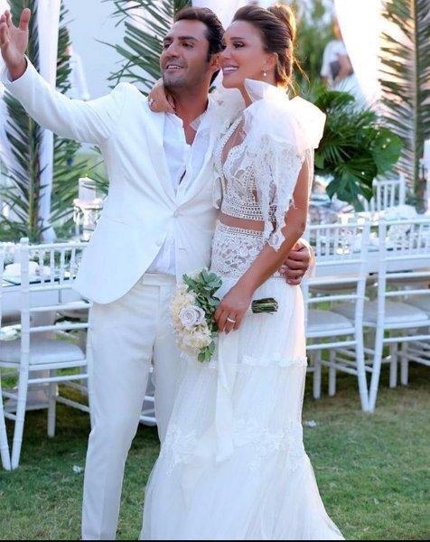 Seren Serengil gelin oldu