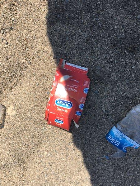 Zeytinli Rock Festivali'nin ardından kalan çöpler