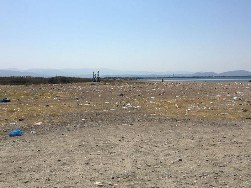 Zeytinli Rock Festivali'nin ardından kalan çöpler