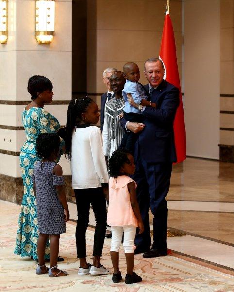 Başkan Erdoğan Burkina Faso Büyükelçisi'ni kabul etti
