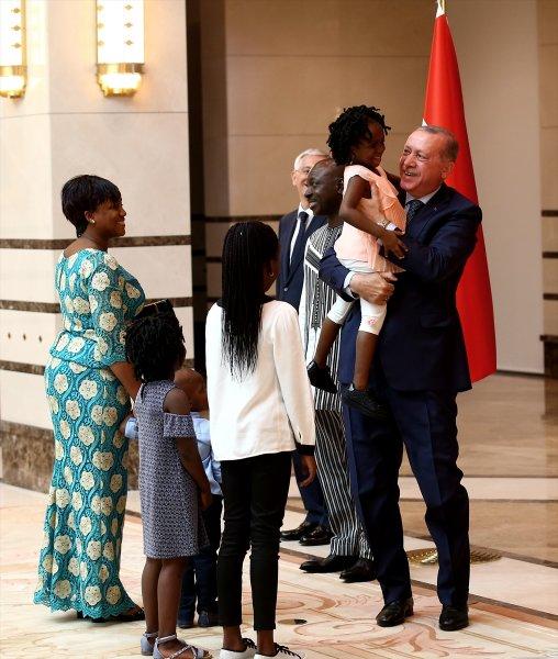 Başkan Erdoğan Burkina Faso Büyükelçisi'ni kabul etti