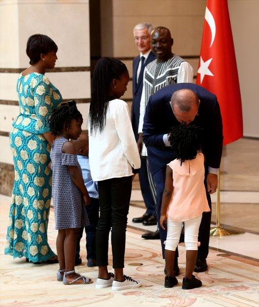Başkan Erdoğan Burkina Faso Büyükelçisi'ni kabul etti