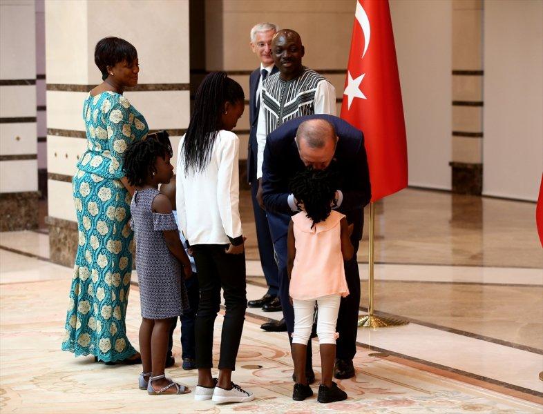 Başkan Erdoğan Burkina Faso Büyükelçisi'ni kabul etti