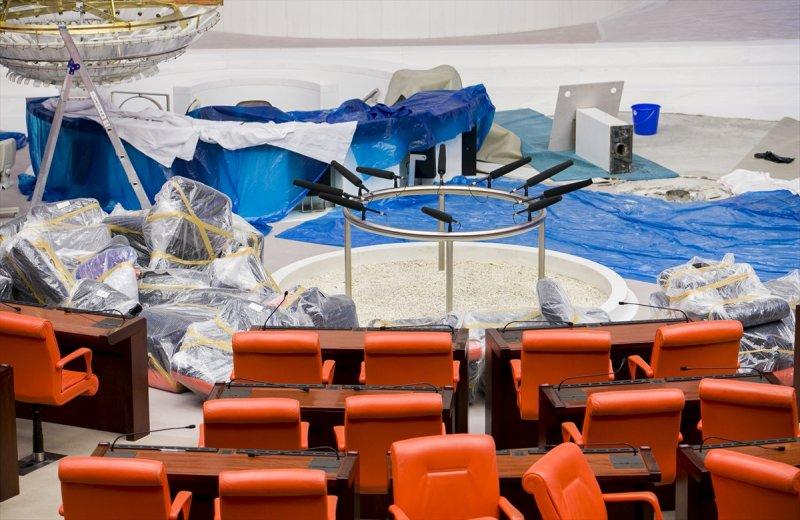 TBMM Genel Kurul Salonu 600 vekil için hazır