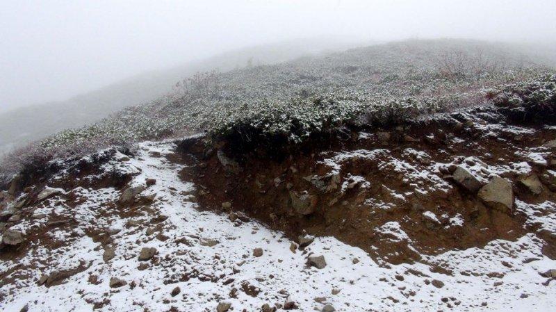 Rize yaylaları beyaza büründü