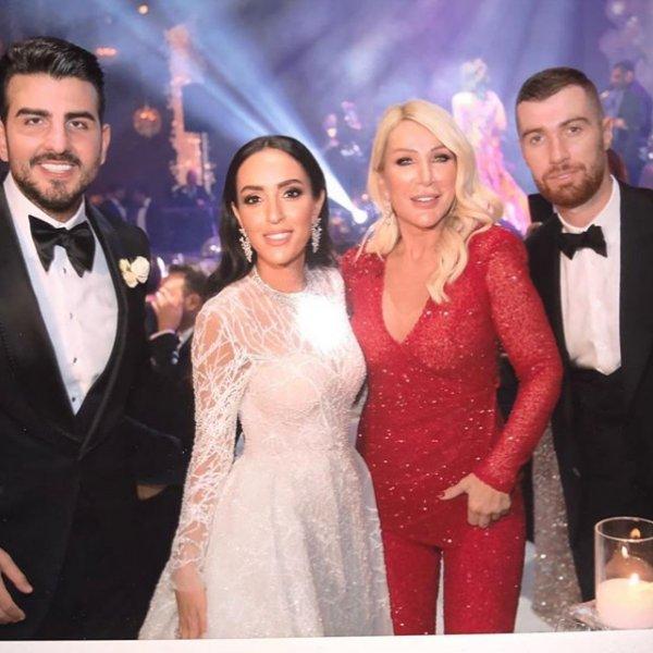 Cenk Öztanık ile Ecem Kazancı'nın düğününe ünlü akını