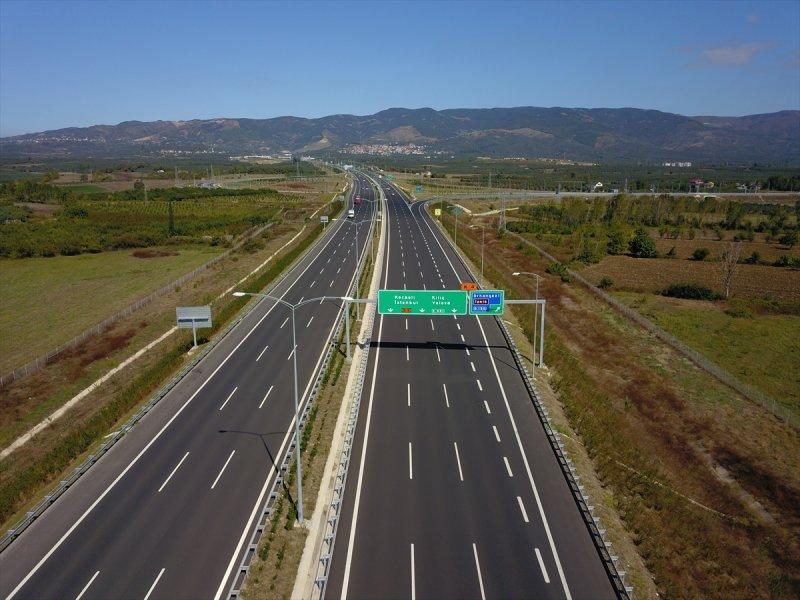 Gebze- Orhangazi- İzmir Otoyolu'nun yüzde 95'i tamamlandı