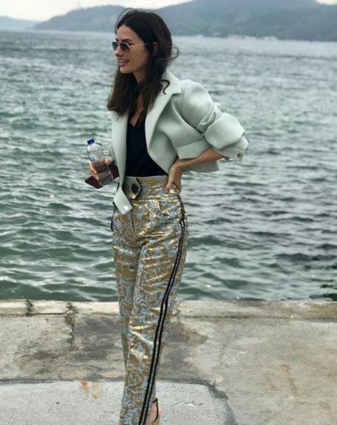 Yasemin Özilhan’ın kadife tarzı 