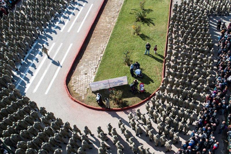 Bedelli askerlerin yemin töreni