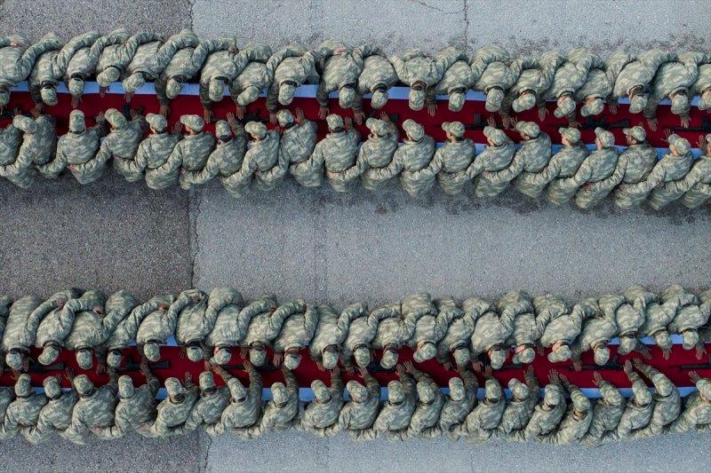 Bedelli askerlerin yemin töreni