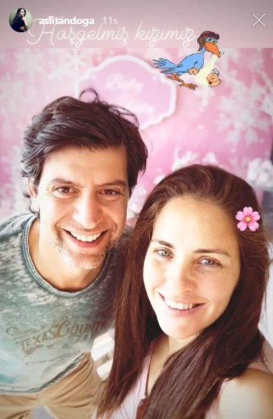 Aslı Tandoğan yeniden anne oldu 
