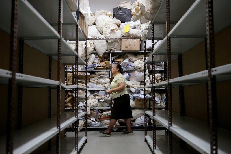 Çağlayan Adalet Sarayı'nın adli emaneti ilk kez görüntülendi