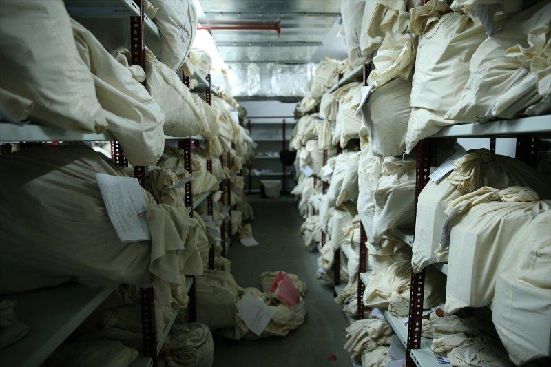 Çağlayan Adalet Sarayı'nın adli emaneti ilk kez görüntülendi