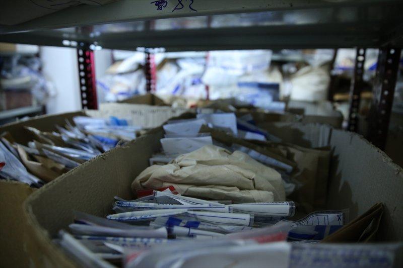 Çağlayan Adalet Sarayı'nın adli emaneti ilk kez görüntülendi