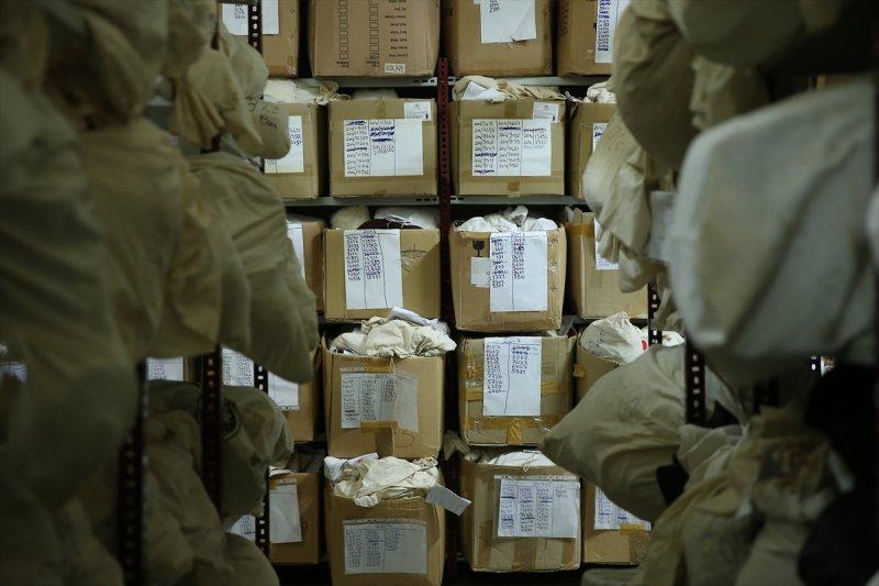 Çağlayan Adalet Sarayı'nın adli emaneti ilk kez görüntülendi