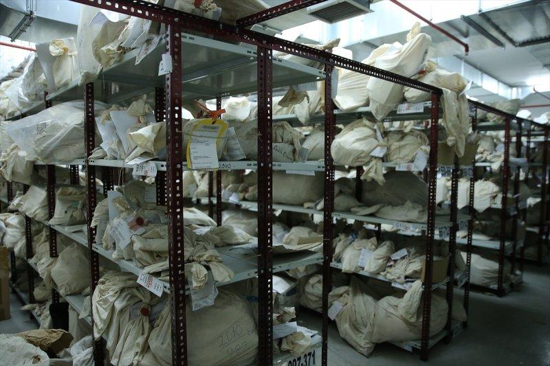 Çağlayan Adalet Sarayı'nın adli emaneti ilk kez görüntülendi