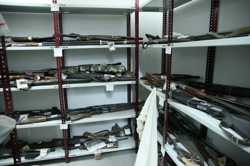 Çağlayan Adalet Sarayı'nın adli emaneti ilk kez görüntülendi