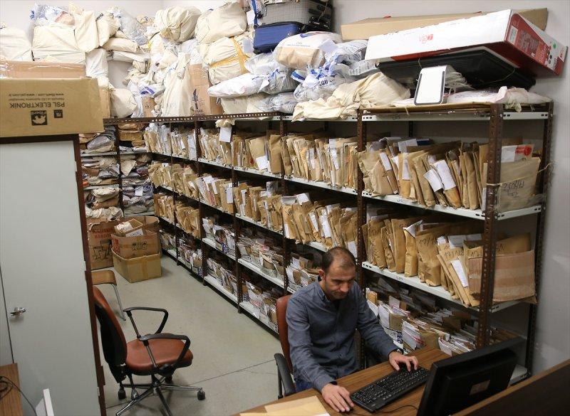 Çağlayan Adalet Sarayı'nın adli emaneti ilk kez görüntülendi