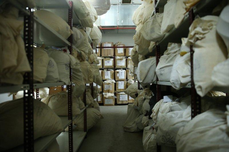 Çağlayan Adalet Sarayı'nın adli emaneti ilk kez görüntülendi