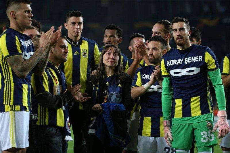 Fenerbahçeli futbolcular Koray Şener’i unutmadı