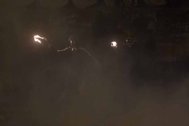 Yunanistan'daki 17 Kasım gösterilerinde olaylar çıktı