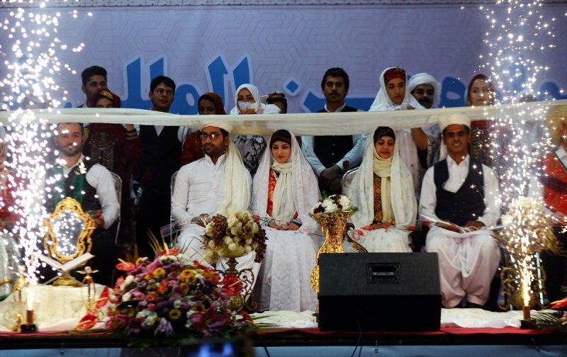 İran'da Türkmen düğününden renkli kareler