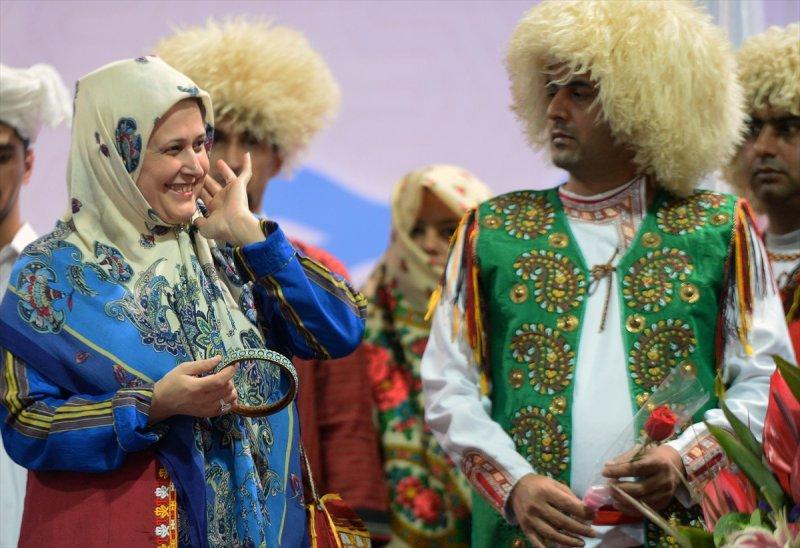 İran'da Türkmen düğününden renkli kareler