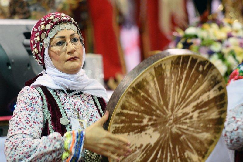 İran'da Türkmen düğününden renkli kareler