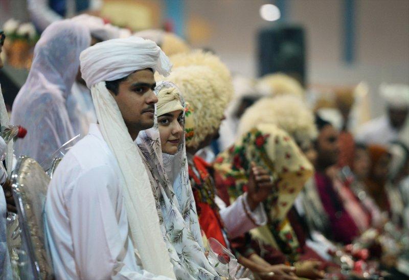 İran'da Türkmen düğününden renkli kareler