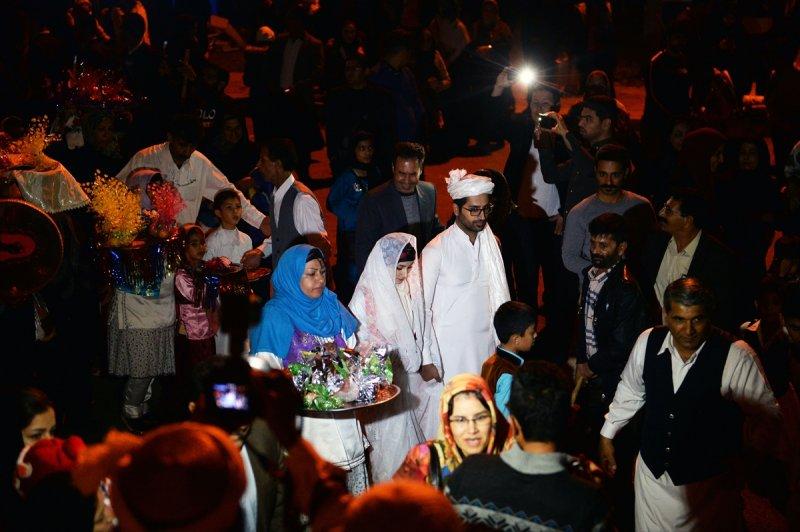 İran'da Türkmen düğününden renkli kareler