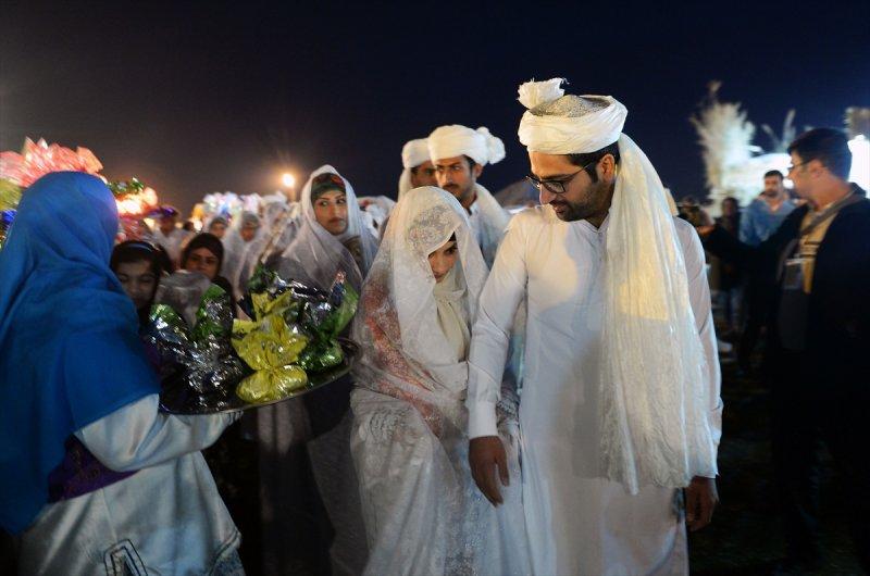 İran'da Türkmen düğününden renkli kareler