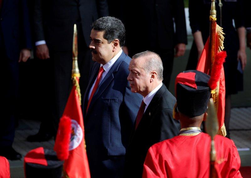 Venezuela'da Başkan Erdoğan'a korolu sürpriz