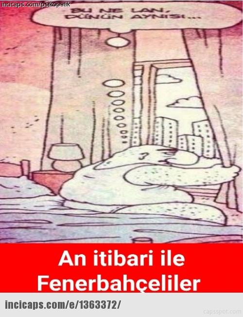 Antalyaspor-Fenerbahçe maçı capsleri