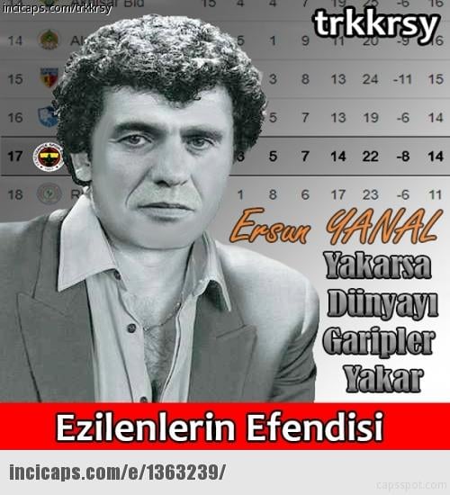 Antalyaspor-Fenerbahçe maçı capsleri