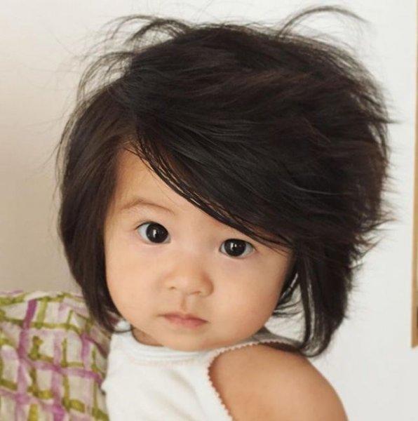 Instagram'ın gür saçlı bebeği Chanco