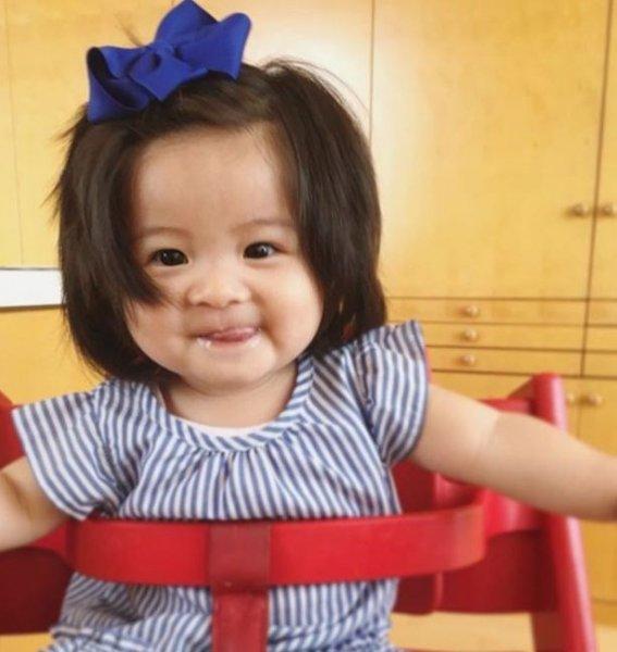 Instagram'ın gür saçlı bebeği Chanco