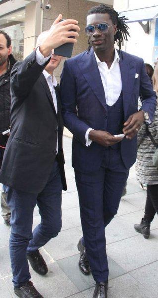 Bafetimbi Gomis Nişantaşı sokaklarında 