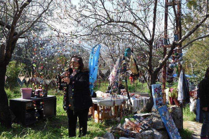 Badem Çiçeği Festivali'ne yerli turist akını